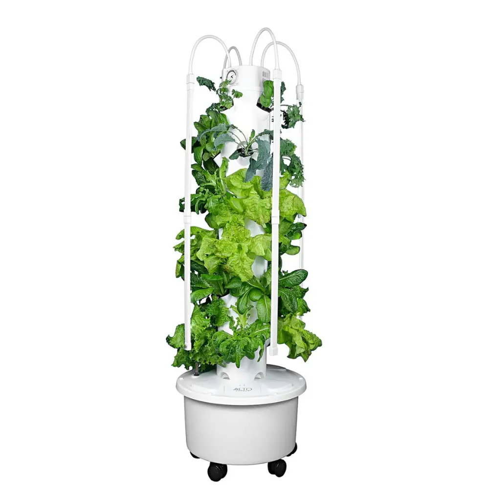 Modular Aeroponic Tower with light